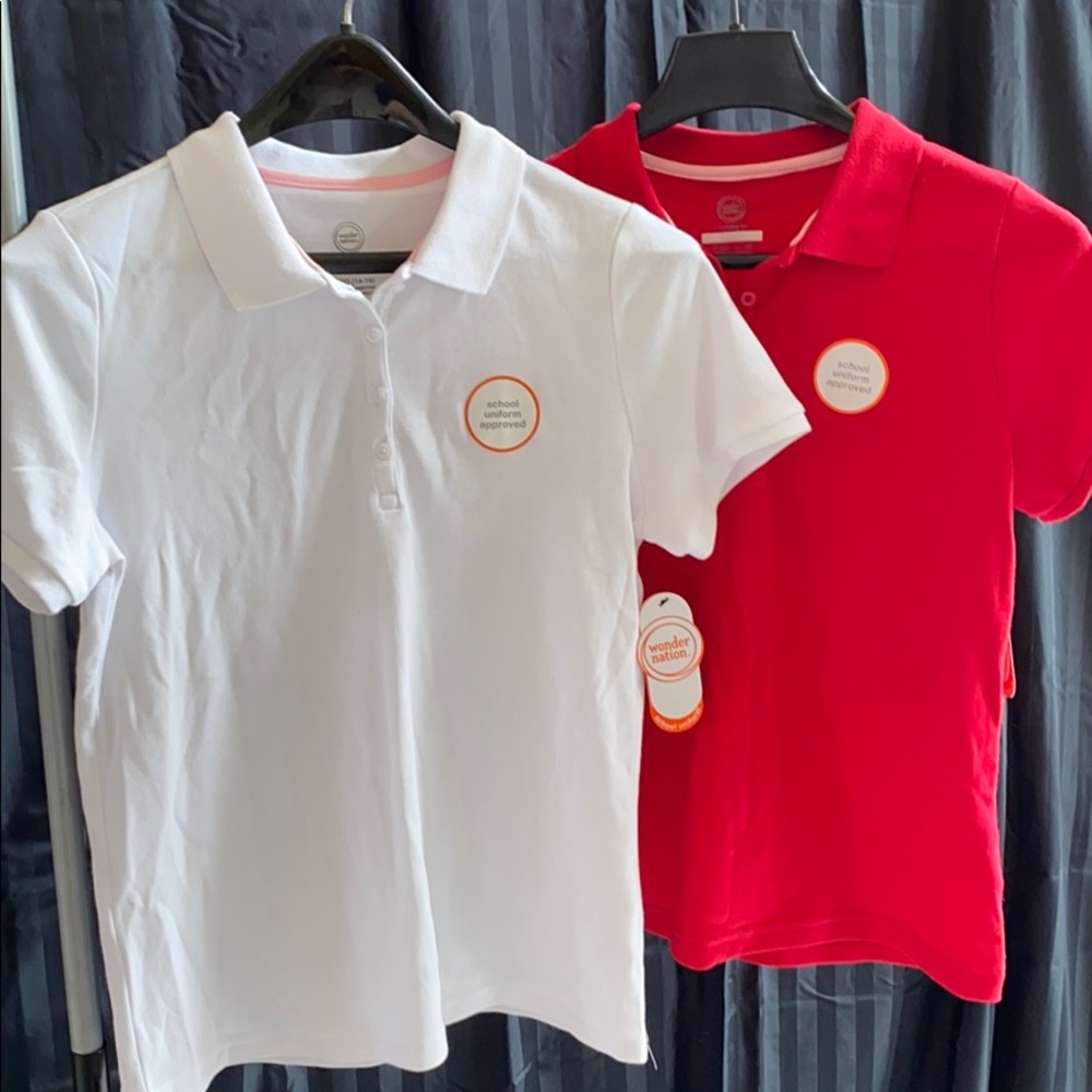 2 New collar SS shirts